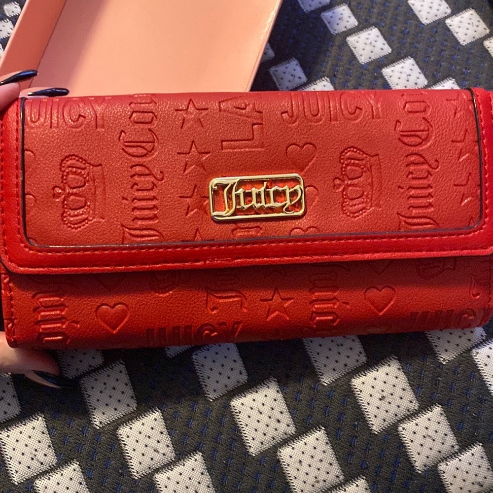 Brand New Red Juicy Couture Wallet!